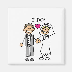 Íman Voos de Brie e Groom Exchange Salvem as Datas