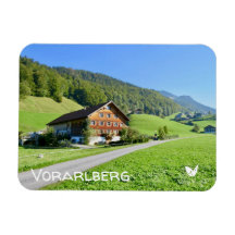 Vorarlberg, Áustria - imã de geladeira