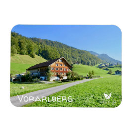 Íman Vorarlberg, Áustria - imã de geladeira