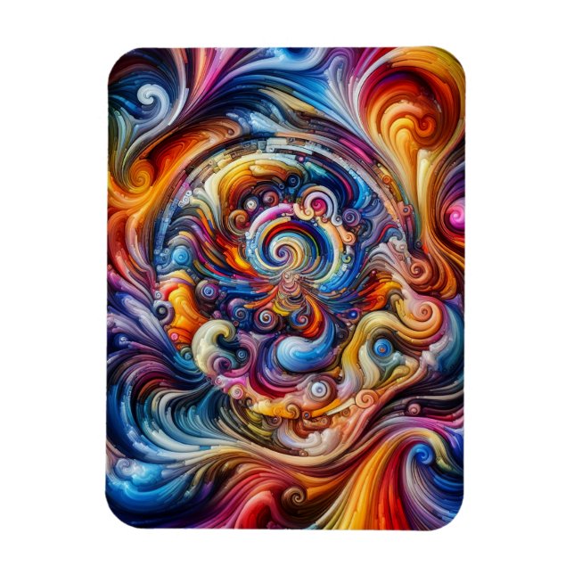 Íman Vórtice de Cores Dinâmicas (Vertical)