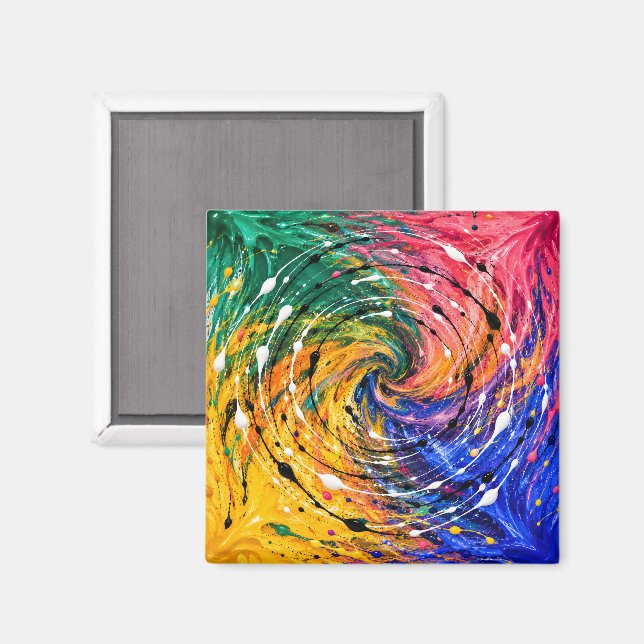 Íman Vórtice Pintado (Front/Back)