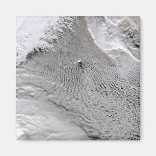 Íman Vórtices em nuvem na Ilha Jan Mayen