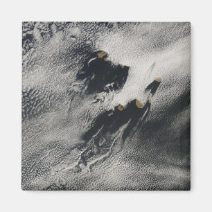 Íman vortices Navio-onda-dados forma das nuvens e da