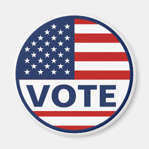 Íman Votação da bandeira americana