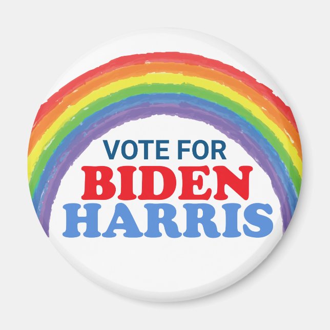 Íman Votação para a eleição do arco-íris Biden Harris (Frente)