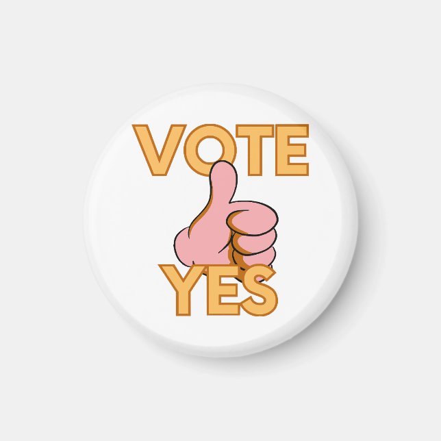 Íman Votar sim (Frente)