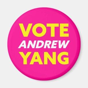 Íman Vote Andrew Yang Nova Iorque Mayor Magenta