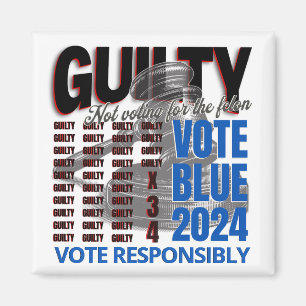 Íman Vote Blue Not for the Felon