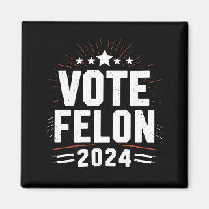 Íman Vote Criminoso Trump 2024 Eleição Divertida Voto 