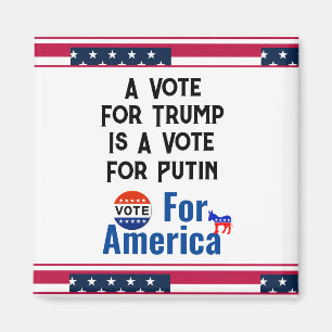 Íman Vote Em America Magnet
