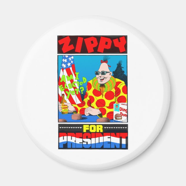 Íman Vote em Zippy (Frente)