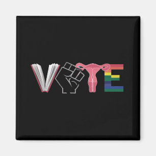 Íman Vote Feminista Direitos das Mulheres Livros Banido