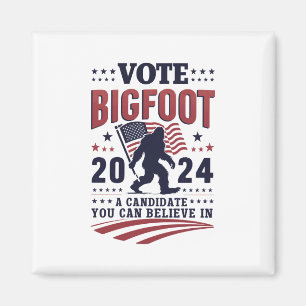 Íman Vote no Pé Grande 2024 Sasquatch Presidencial 