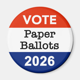 Íman Vote Paper Ballots 2026 Midterm Election Paper Cup