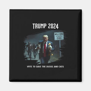 Íman Vote Para Salvar O Pato E Gatos Trump Presidente 2