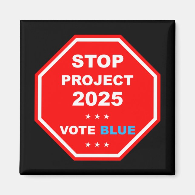 Íman Vote Save Democracy Stop Project 2025 (Frente)