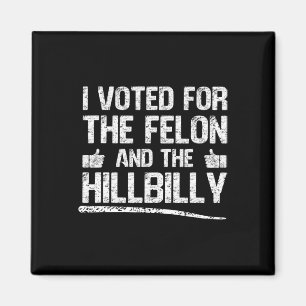 Íman Votei A Favor Do Felon E Do Hillbilly Trump 2024
