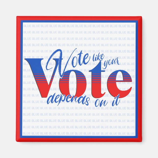 Íman Votem como o vosso voto depende dele (Frente)