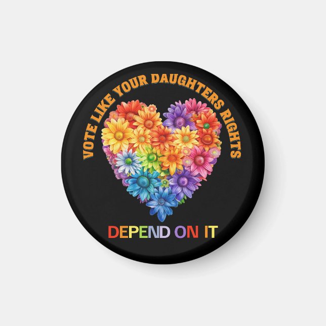 Íman Votem como os direitos de sua filha dependem disso (Frente)