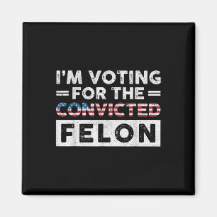 Íman Voto A Favor Do Condenado Felon Funny Pro Trump