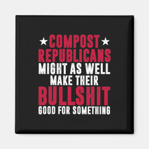 Íman Voto Anti Republicano Vote Democrata Compost Repub