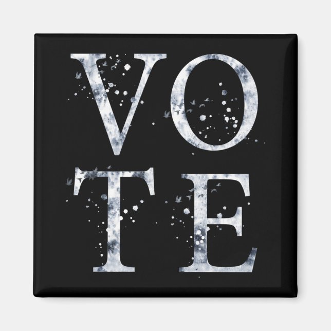 Íman Voto Azul Rústico (Frente)
