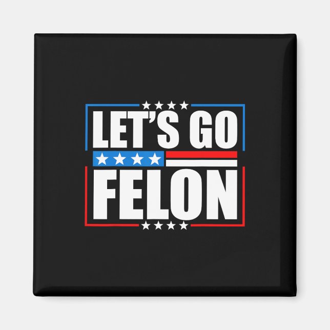 Íman Voto Condenado Felon 2024 Tee - Trump Vamos G (Frente)