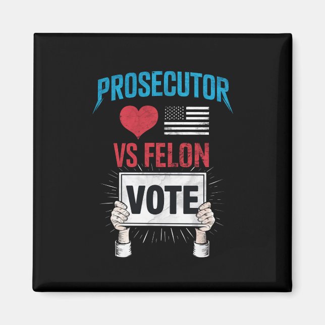Íman Voto de Promotor vs Criminoso (Frente)