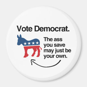 ÍMAN VOTO DEMOCRATA - .PNG
