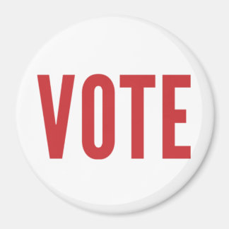 Íman VOTO - Vermelho