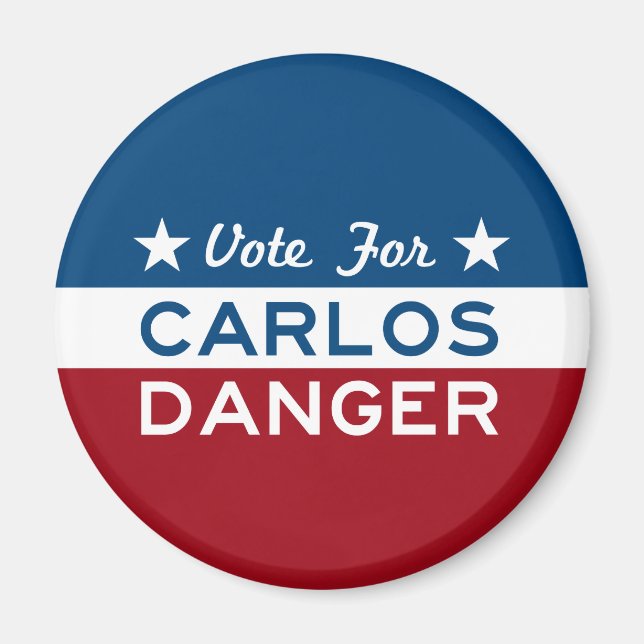 Íman Votos A Favor De Carlos Danger (Frente)