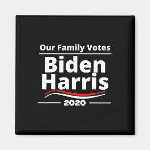 Íman Votos Familiares Biden Harris - 2020 Apoio à Famíl