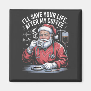 Íman Vou Salvar sua Vida Depois do Meu Café Papai Noel 