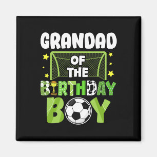 Íman Vovô Futebol Aniversário Menino Festa Futebol Famí