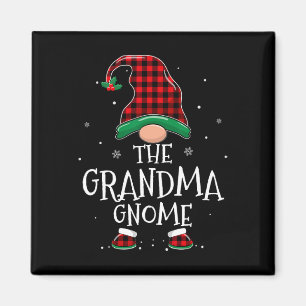 Íman Vovó Gnomo Xmas Matando Xadrez Natal