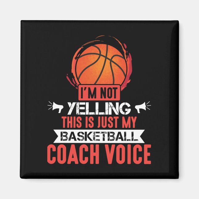 Íman Voz do treinador de basquetebol (Frente)