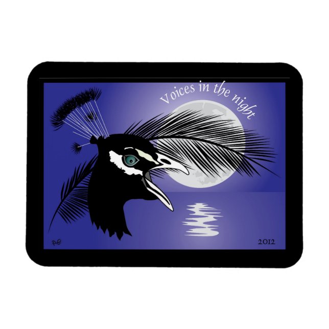 Íman Vozes na noite do Flexi Magnet Premium (Horizontal)