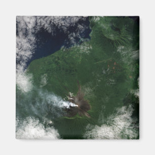 Íman Vulcão de Ulawun da cimeira de New Britain