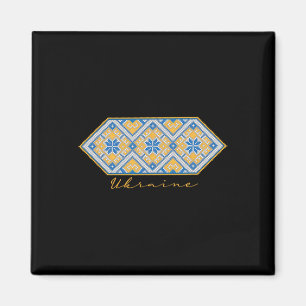 Íman Vyshyvanka Ucraniana Ornamento Tradicional Da Ucrâ