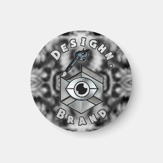 Íman W4VE DESIGHN. | "Logotipo v2" Magnet