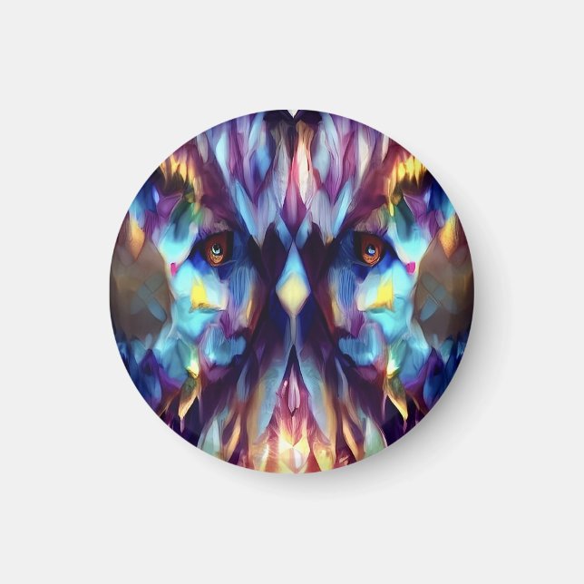 Íman W4VE DESIGHN. | "Processual" ~ [50 / 50] Magnet (Frente)