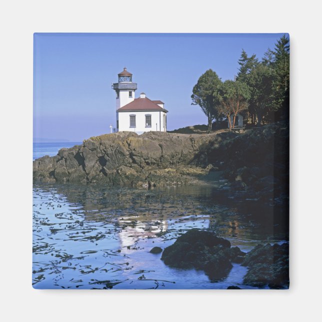 Íman WA, Ilha de San Juan, farol de Lime Kiln (Frente)