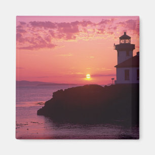 Íman WA, San Juan Island, Limão Kiln Lighthouse, 1919