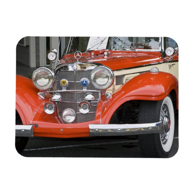 Íman WA, Seattle, carro alemão clássico. 2 (Horizontal)