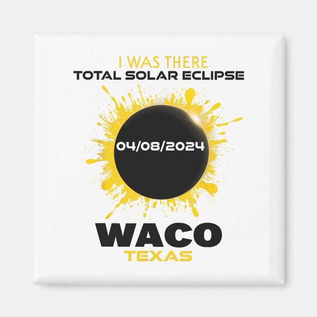 Íman Waco Texas Total Solar Eclipse 2024 (Frente)