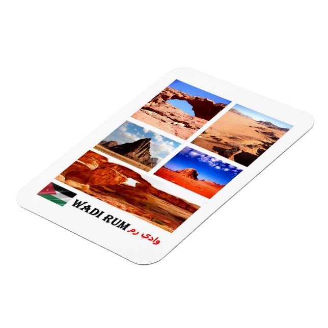 Íman Wadi Rum - Vale da Lua - Jordânia - Mosaico - (Left Side)