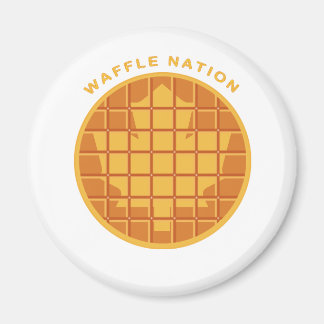 Íman Waffle Nation Magnet