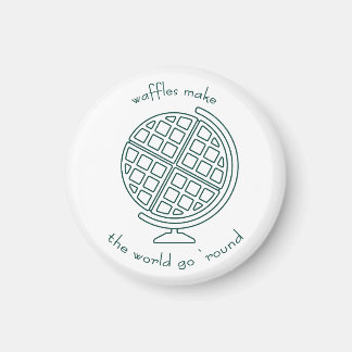 Íman Waffle World Magnet