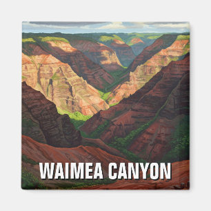 Íman Waimea Canyon Kauai Hawaii Viagem