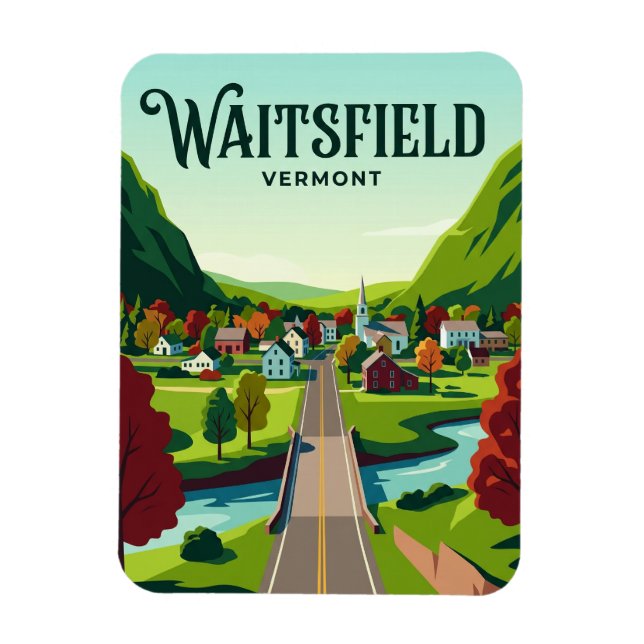 Íman Waitsfield EUA (Vertical)